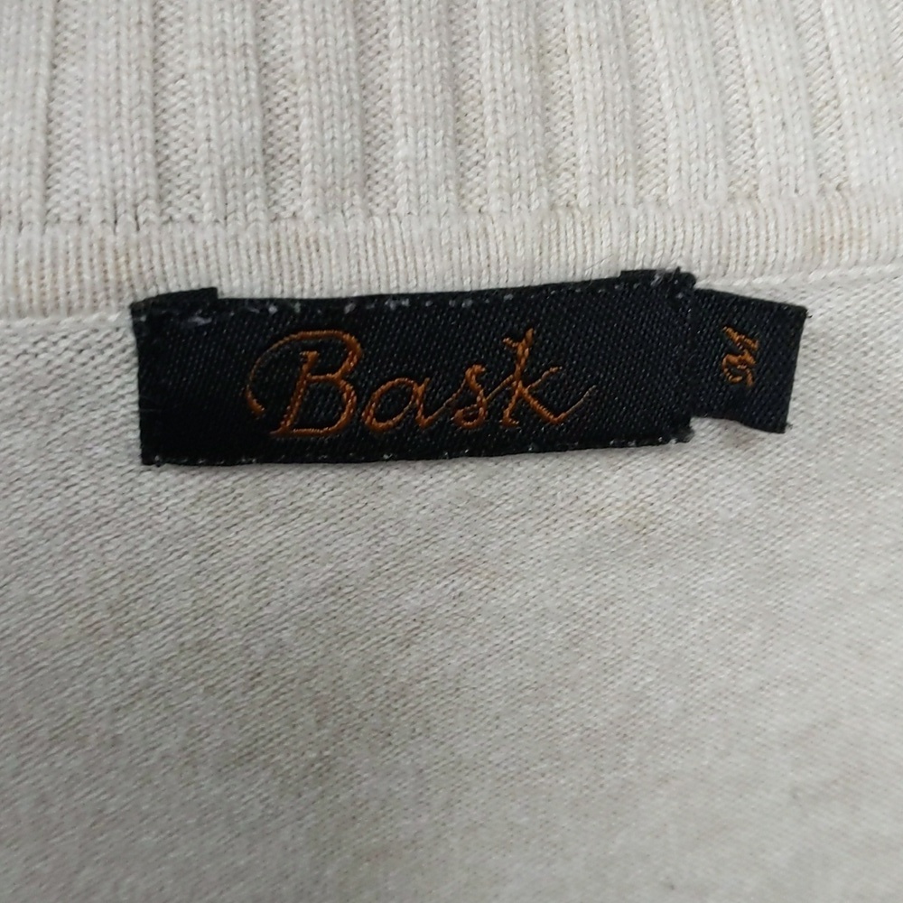 Bask Beige Fit & Flare Button Down Cardigan Sweater - Medium - Picture 4 of 6